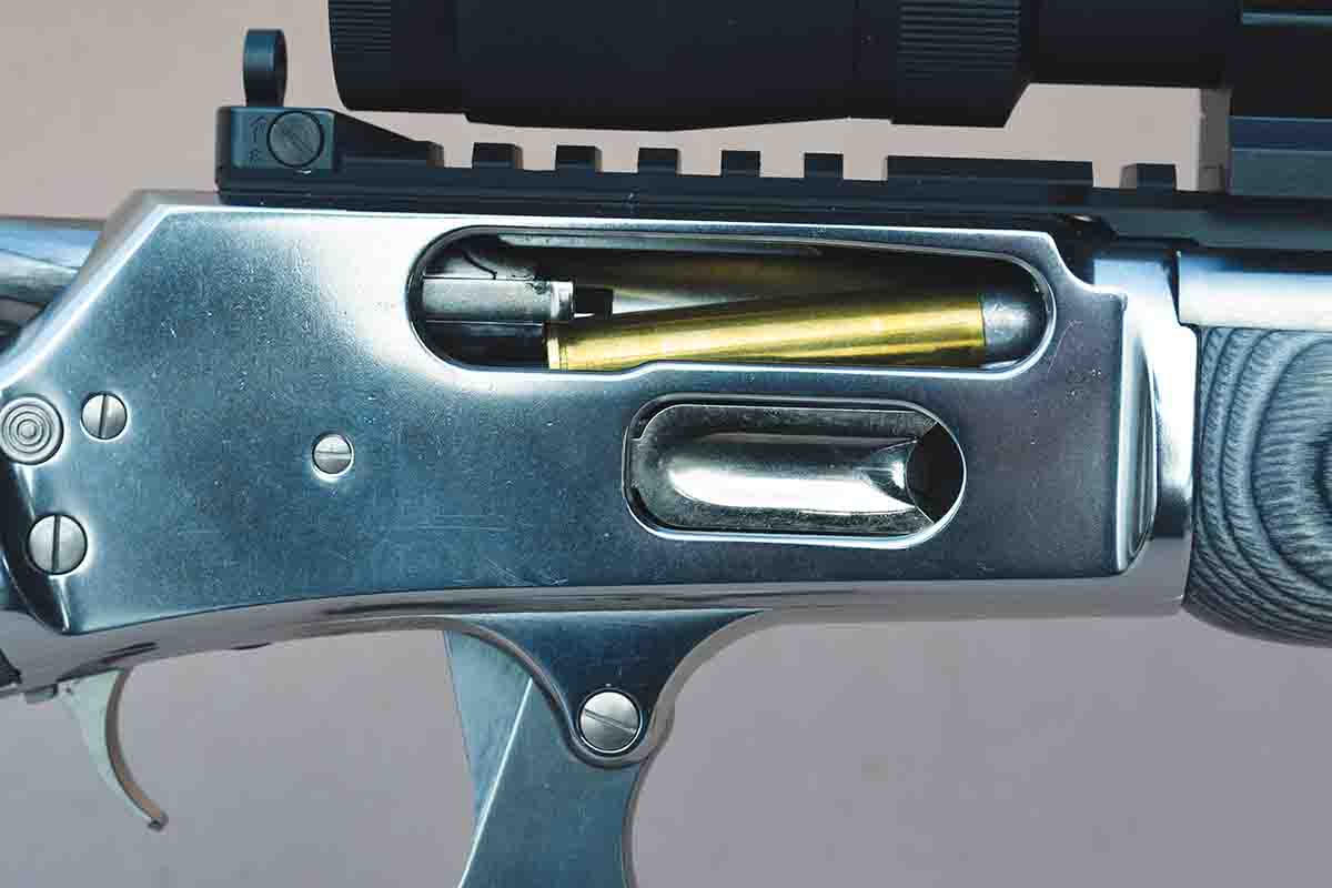 The new rifle fed and fired a variety of factory loads reliably.